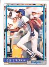 1992 Topps Micro #493 Jose Offerman Front
