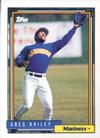 1992 Topps Micro #502 Greg Briley Front