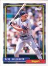 1992 Topps Micro #552 Dave Gallagher Front