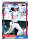1992 Topps Micro #611 Brian Hunter Front