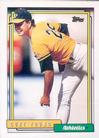 1992 Topps Micro #704 Curt Young Front