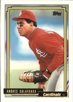 1992 Topps Traded - Gold #36T Andres Galarraga Front