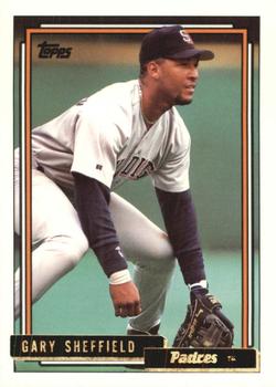 1992 Topps Traded - Gold #105T Gary Sheffield Front