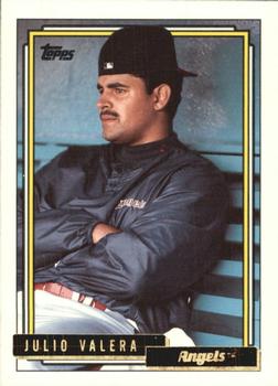 1992 Topps Traded - Gold #122T Julio Valera Front