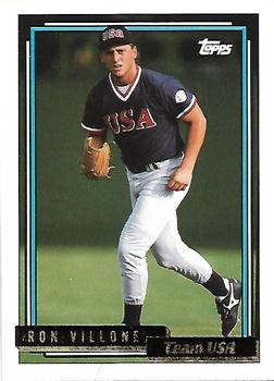 1992 Topps Traded - Gold #124T Ron Villone Front