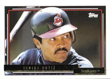 1992 Topps Traded - Gold #84T Junior Ortiz Front