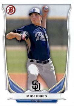 2014 Bowman Draft - Top Prospects #TP-8 Max Fried Front
