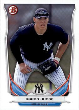2014 Bowman Draft - Top Prospects #TP-39 Aaron Judge Front