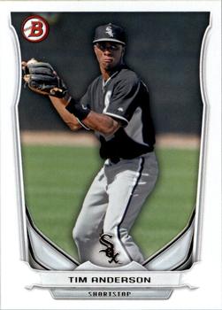 2014 Bowman Draft - Top Prospects #TP-47 Tim Anderson Front