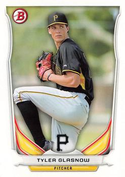 2014 Bowman Draft - Top Prospects #TP-61 Tyler Glasnow Front