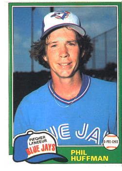 1981 O-Pee-Chee - Gray Back #2 Phil Huffman Front