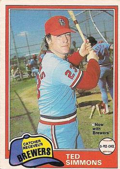 Ted Simmons Cards  Trading Card Database