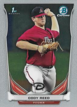 2014 Bowman Draft - Chrome #CDP52 Cody Reed Front