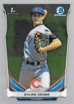 2014 Bowman Draft - Chrome #CDP79 Dylan Cease Front