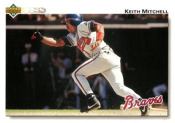 1992 Upper Deck - Gold Hologram #454 Keith Mitchell Front