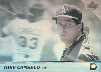 1992 Upper Deck Team MVP Holograms #14 Jose Canseco Front