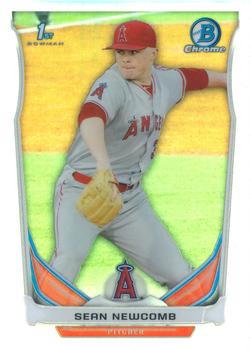 2014 Bowman Draft - Chrome Refractors #CDP12 Sean Newcomb Front