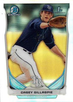 2014 Bowman Draft - Chrome Refractors #CDP16 Casey Gillaspie Front