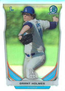 2014 Bowman Draft - Chrome Refractors #CDP18 Grant Holmes Front