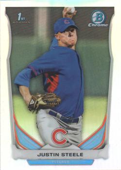 2014 Bowman Draft - Chrome Refractors #CDP120 Justin Steele Front