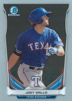 2014 Bowman Draft - Chrome Top Prospects #CTP-80 Joey Gallo Front