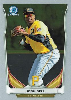 2014 Bowman Draft - Chrome Top Prospects #CTP-16 Josh Bell Front