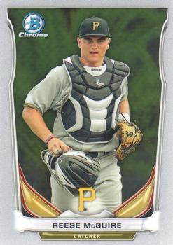 2014 Bowman Draft - Chrome Top Prospects #CTP-23 Reese McGuire Front