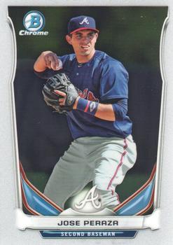 2014 Bowman Draft - Chrome Top Prospects #CTP-31 Jose Peraza Front