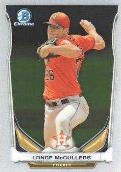 2014 Bowman Draft - Chrome Top Prospects #CTP-36 Lance McCullers Front