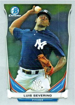 2014 Bowman Draft - Chrome Top Prospects #CTP-38 Luis Severino Front