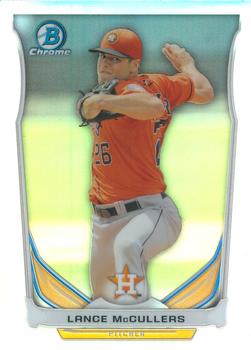 2014 Bowman Draft - Chrome Top Prospects Refractors #CTP-36 Lance McCullers Front