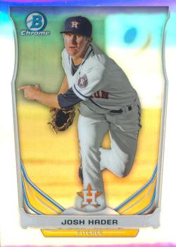 2014 Bowman Draft - Chrome Top Prospects Refractors #CTP-45 Josh Hader Front