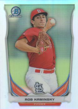 2014 Bowman Draft - Chrome Top Prospects Refractors #CTP-52 Rob Kaminsky Front