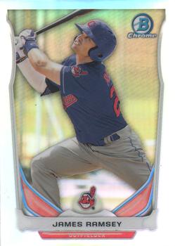 2014 Bowman Draft - Chrome Top Prospects Refractors #CTP-68 James Ramsey Front