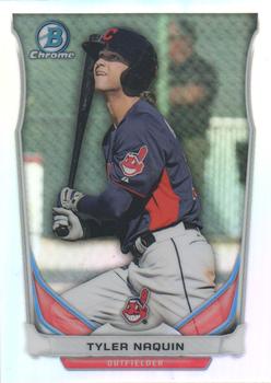 2014 Bowman Draft - Chrome Top Prospects Refractors #CTP-88 Tyler Naquin Front