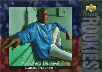 1994 Upper Deck - Electric Diamond #8 Carlos Delgado Front