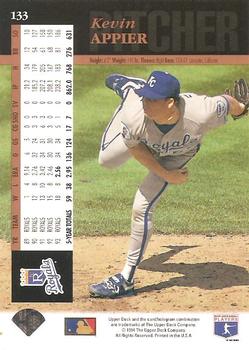 1994 Upper Deck - Electric Diamond #133 Kevin Appier Back