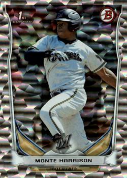 2014 Bowman Draft - Silver Ice #DP48 Monte Harrison Front