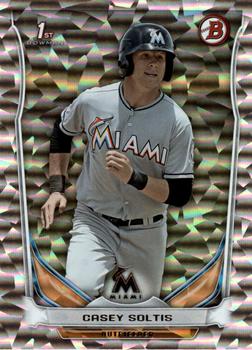 2014 Bowman Draft - Silver Ice #DP110 Casey Soltis Front