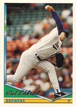 1994 Topps - Gold #45 Cal Eldred Front