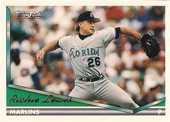 1994 Topps - Gold #47 Richie Lewis Front