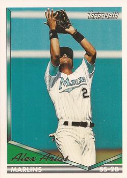 1994 Topps - Gold #104 Alex Arias Front