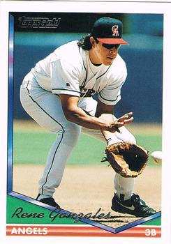 1994 Topps - Gold #141 Rene Gonzales Front