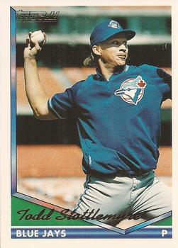 1994 Topps - Gold #155 Todd Stottlemyre Front