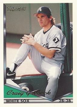 1994 Topps - Gold #176 Craig Grebeck Front
