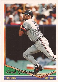 1994 Topps - Gold #228 Kirk Gibson Front
