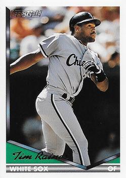 1994 Topps - Gold #243 Tim Raines Front