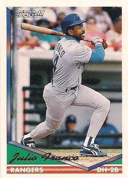 1994 Topps - Gold #260 Julio Franco Front