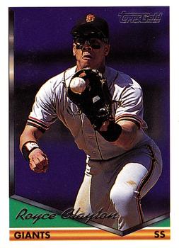 1994 Topps - Gold #267 Royce Clayton Front