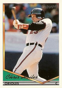 1994 Topps - Gold #295 Chris Hoiles Front
